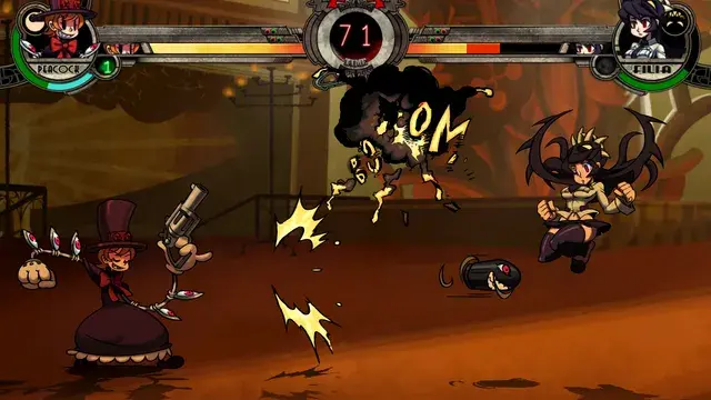 Fast-paced Skullgirls combat with smoother flow