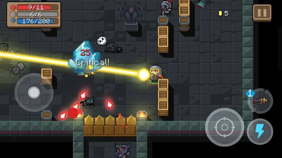 Soul Knight MOD APK unlocked characters and skills