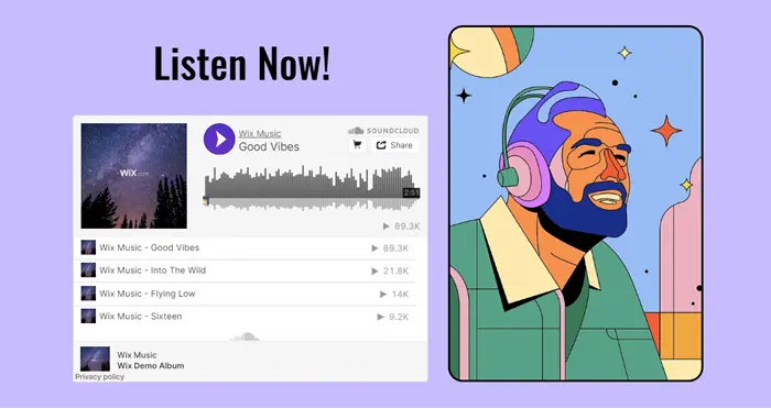 Listening to SoundCloud at night without ads