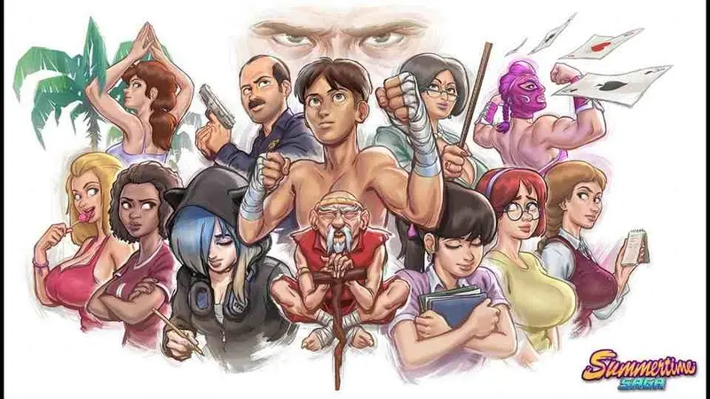Characters in Summertime Saga