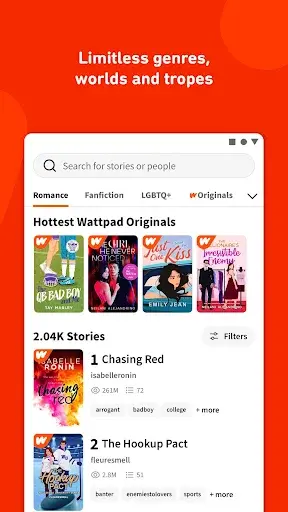 Wattpad MOD APK screenshot 3