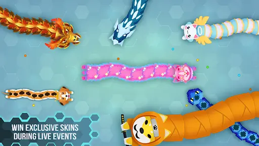 Snake.io MOD APK screenshot 3