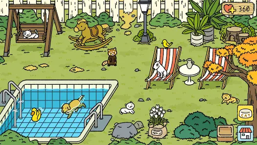 Garden expansion in Adorable Home MOD APK
