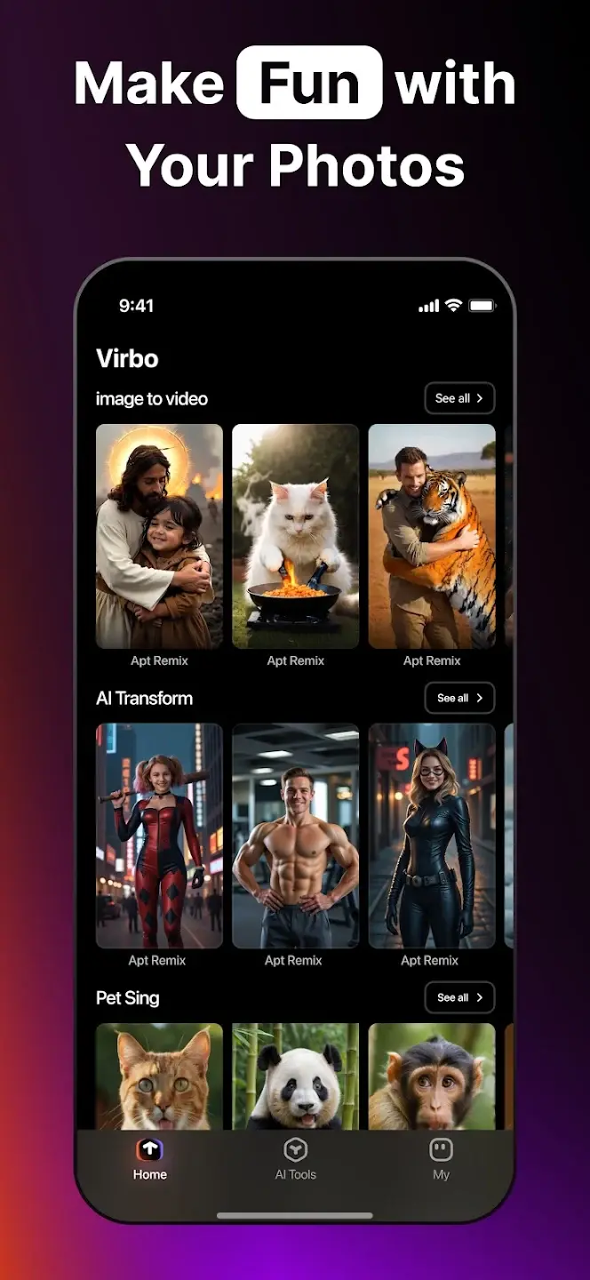 AI Video Generator - Virbo MOD APK ảnh chụp màn hình 4