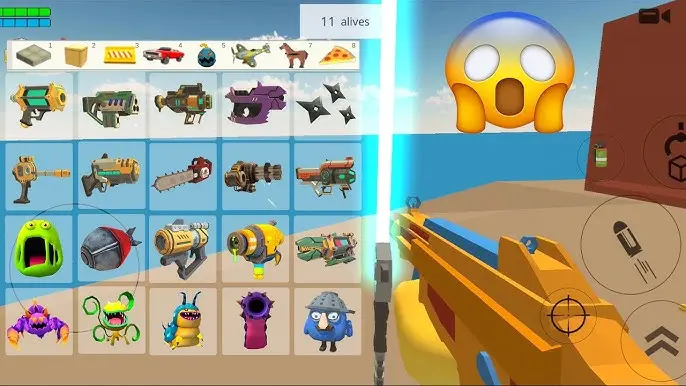 Chicken Gun MOD APK unlimited coins
