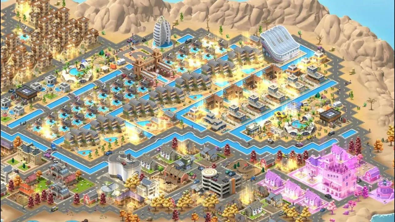 City Island 6 Building Town city overview