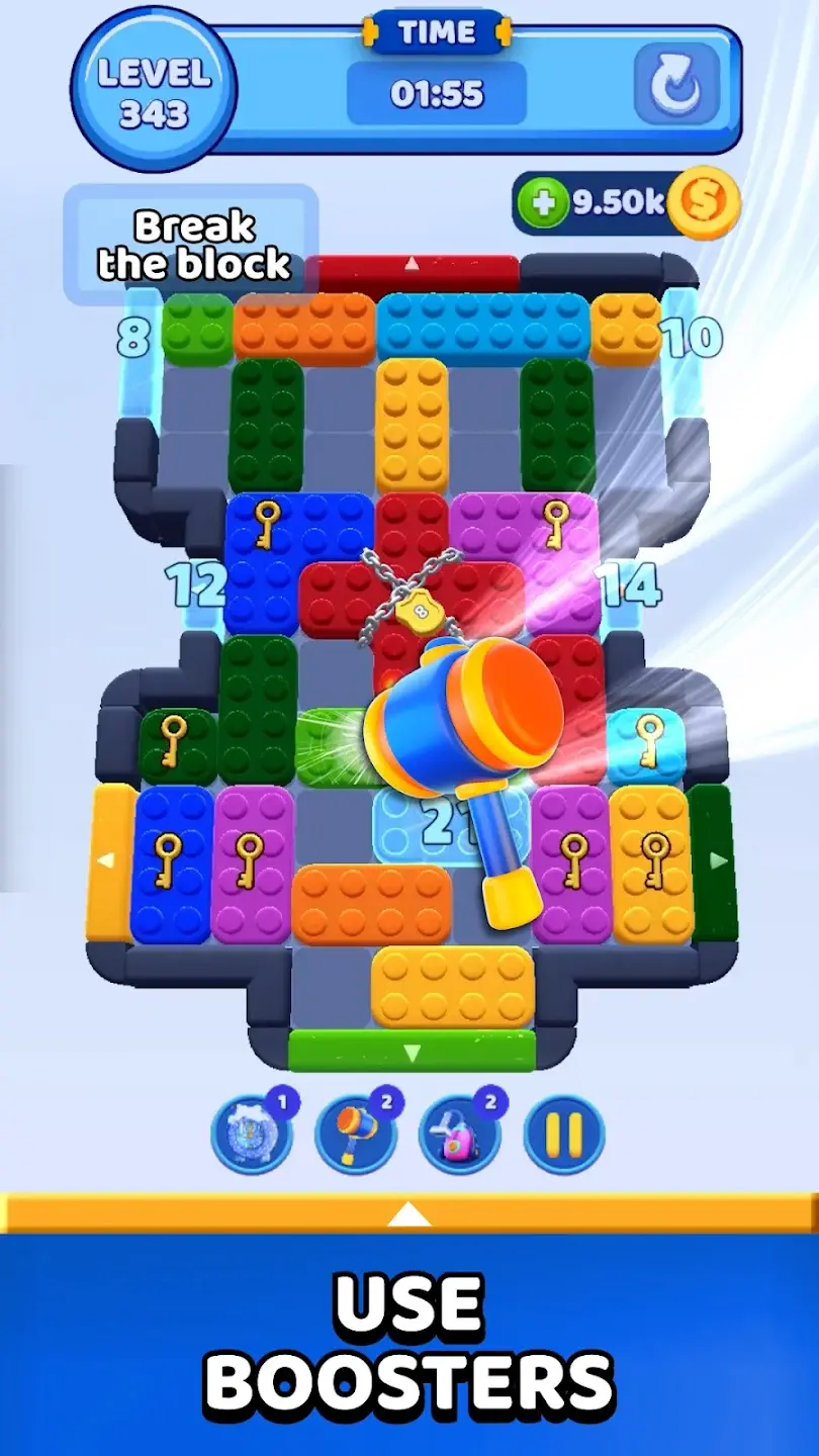 Color Block Jam MOD APK screenshot 4