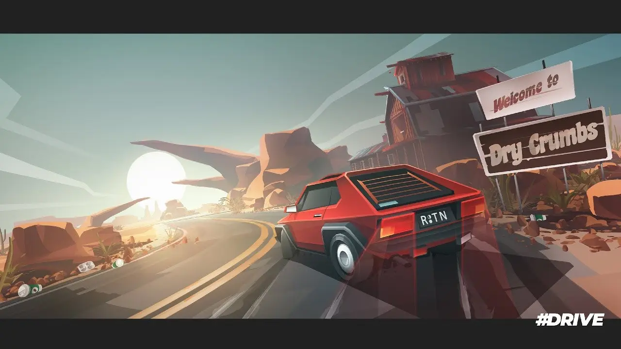 Gameplay #DRIVE MOD APK phong cách retro endless
