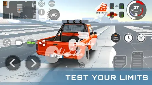 DriveCSX Car Crash Simulator MOD APK ảnh màn hình 1