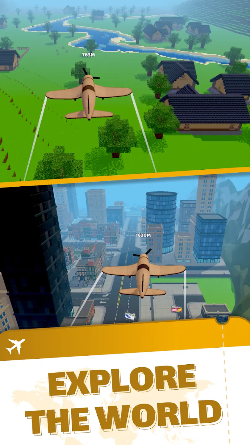 Epic Plane Evolution MOD APK screenshot 3