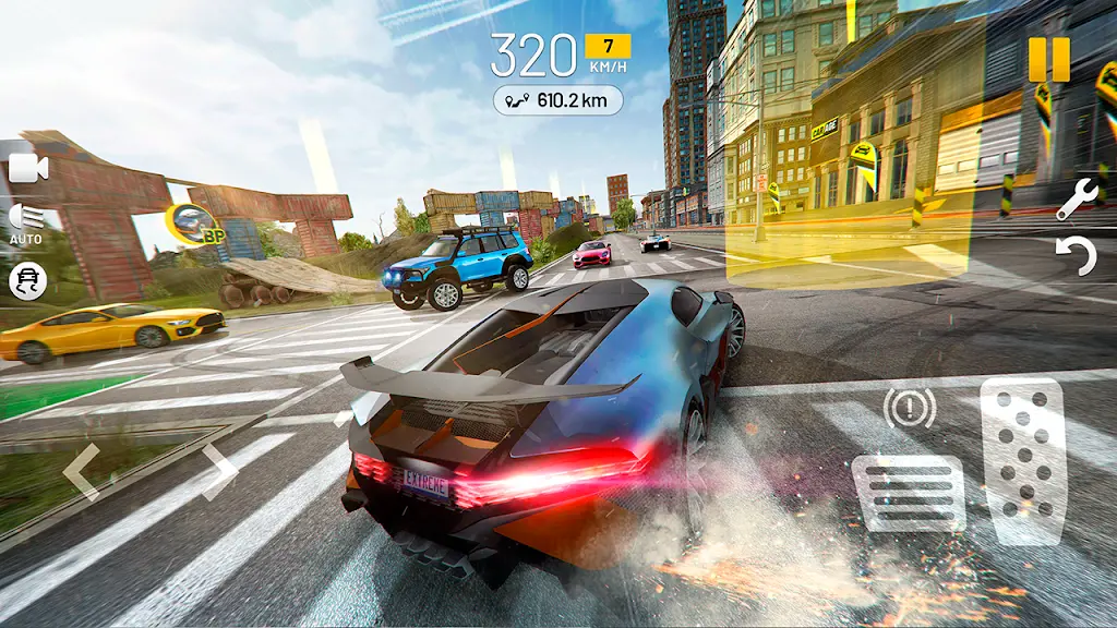 Drifting in Extreme Car Driving Simulator
