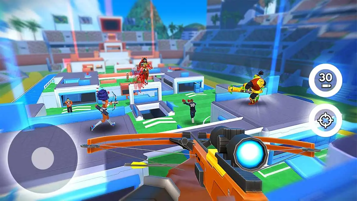 Hệ thống nhân vật đa dạng trong FRAG Pro Shooter
