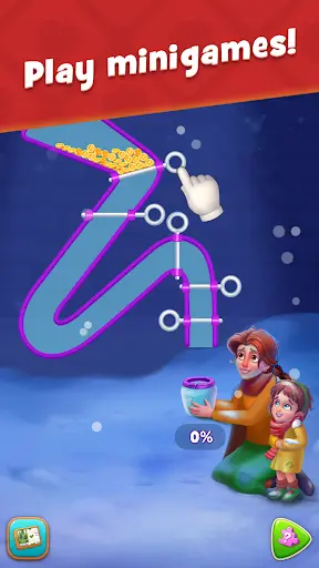 Gardenscapes MOD APK screenshot 2