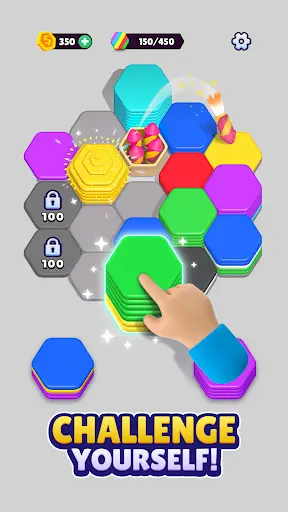 Hexa Sort MOD APK screenshot 4
