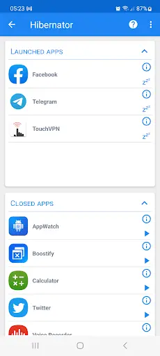 Hibernator MOD APK screenshot 2
