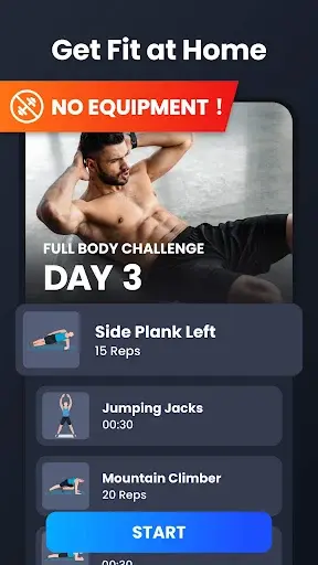 Home Workout – No Equipment MOD APK ảnh chụp màn hình 5