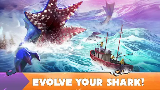 Hungry Shark Evolution MOD APK screenshot 2