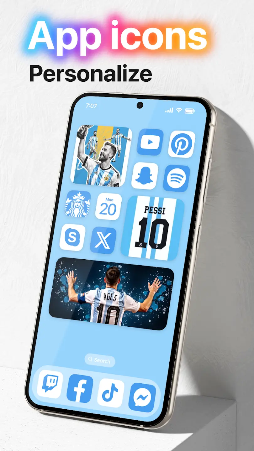 Launcher OS MOD APK screenshot 3