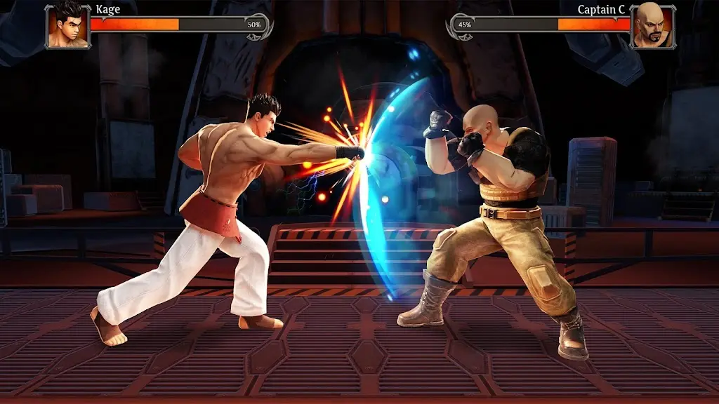 Legend Fighter MOD APK combat interface