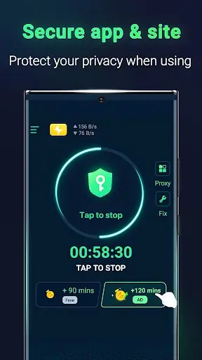 MATE VPN APK ảnh màn hình 1