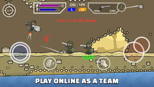 Mini Militia MOD APK screenshot 1