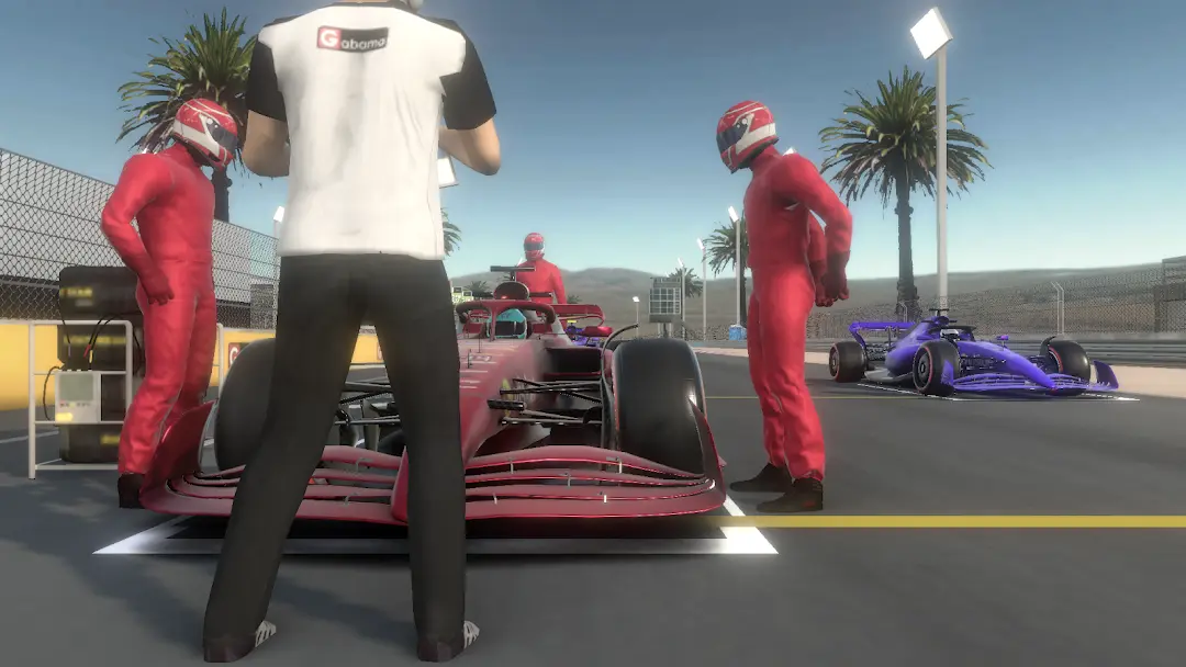 Monoposto pit stop strategy