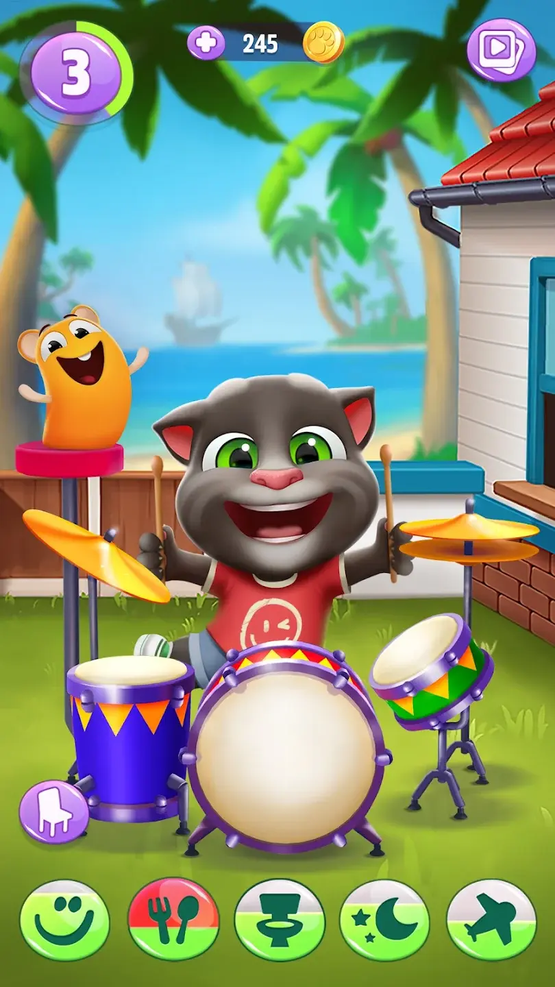 My Talking Tom 2 MOD APK screenshot 1