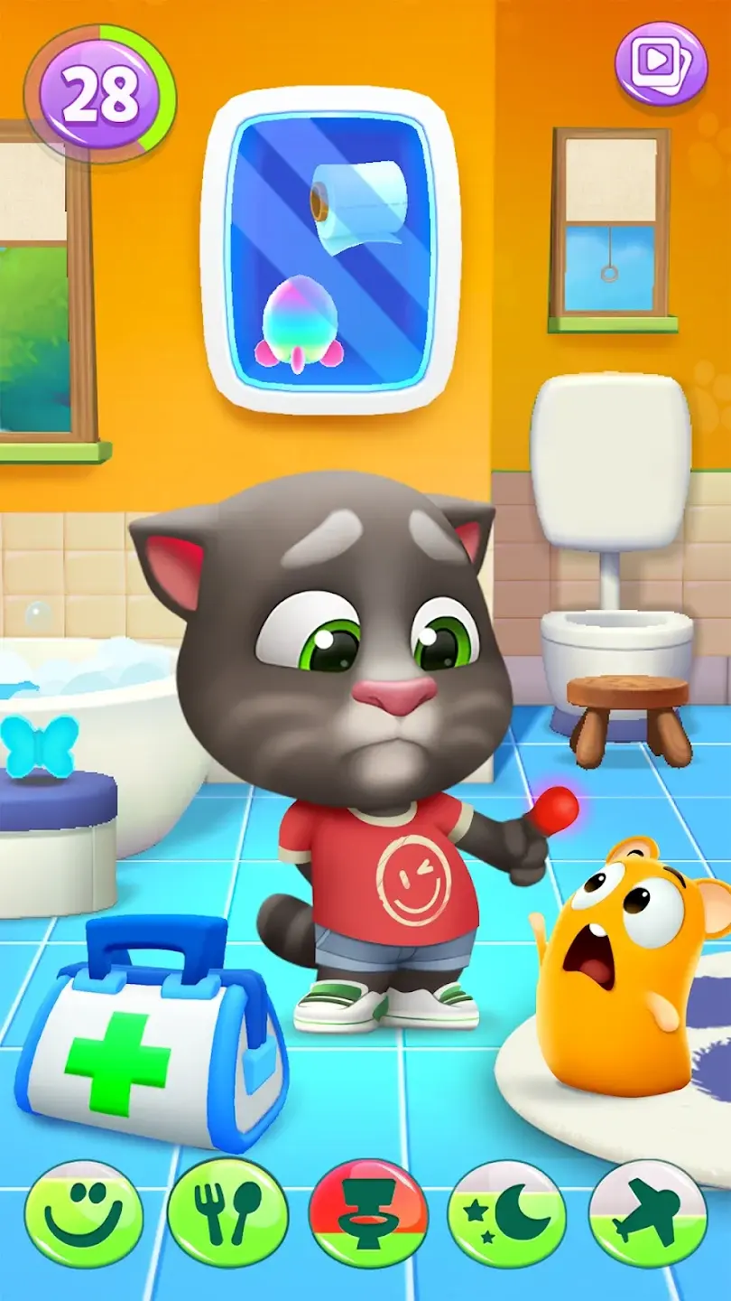 My Talking Tom 2 MOD APK screenshot 3
