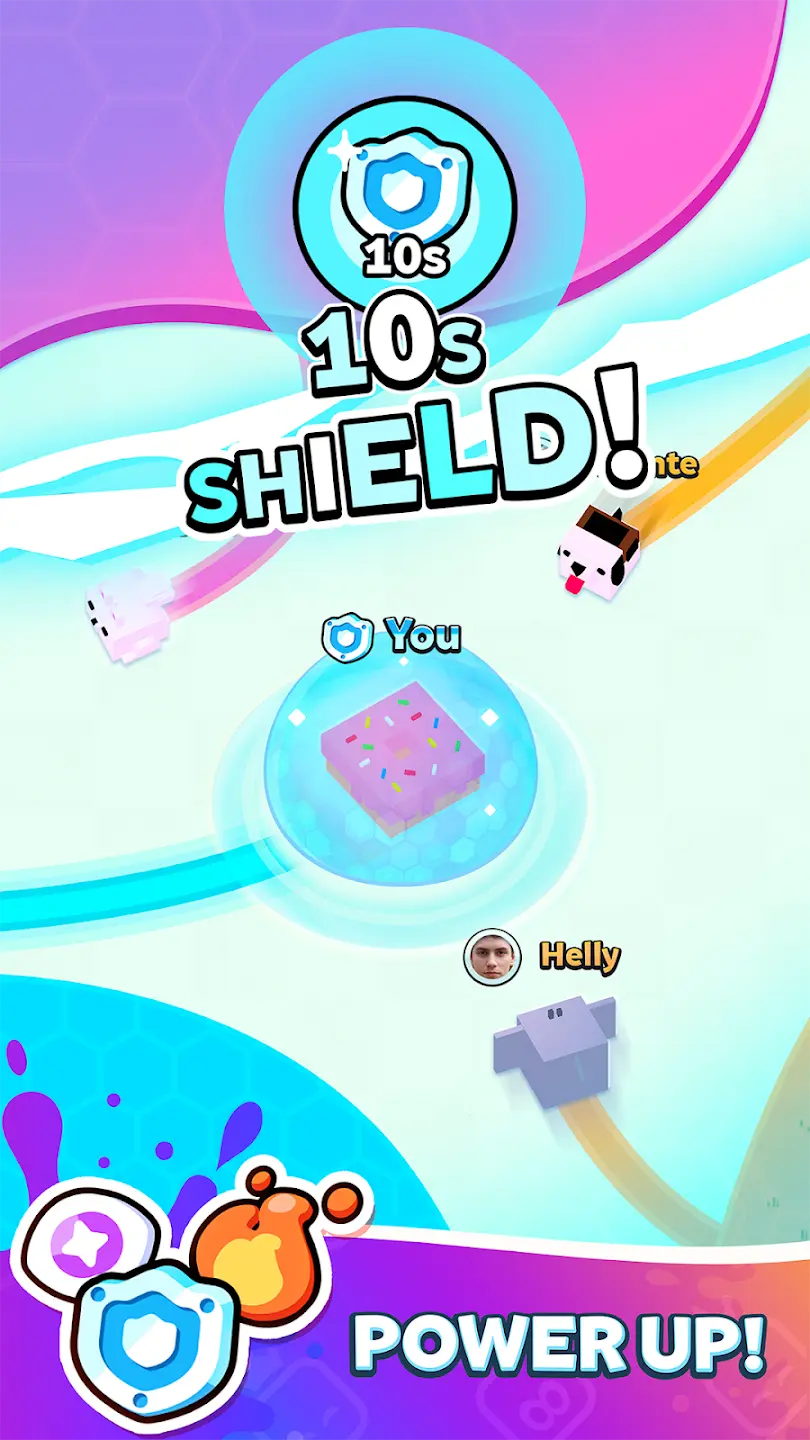 Paper.io 2 MOD APK screenshot 4