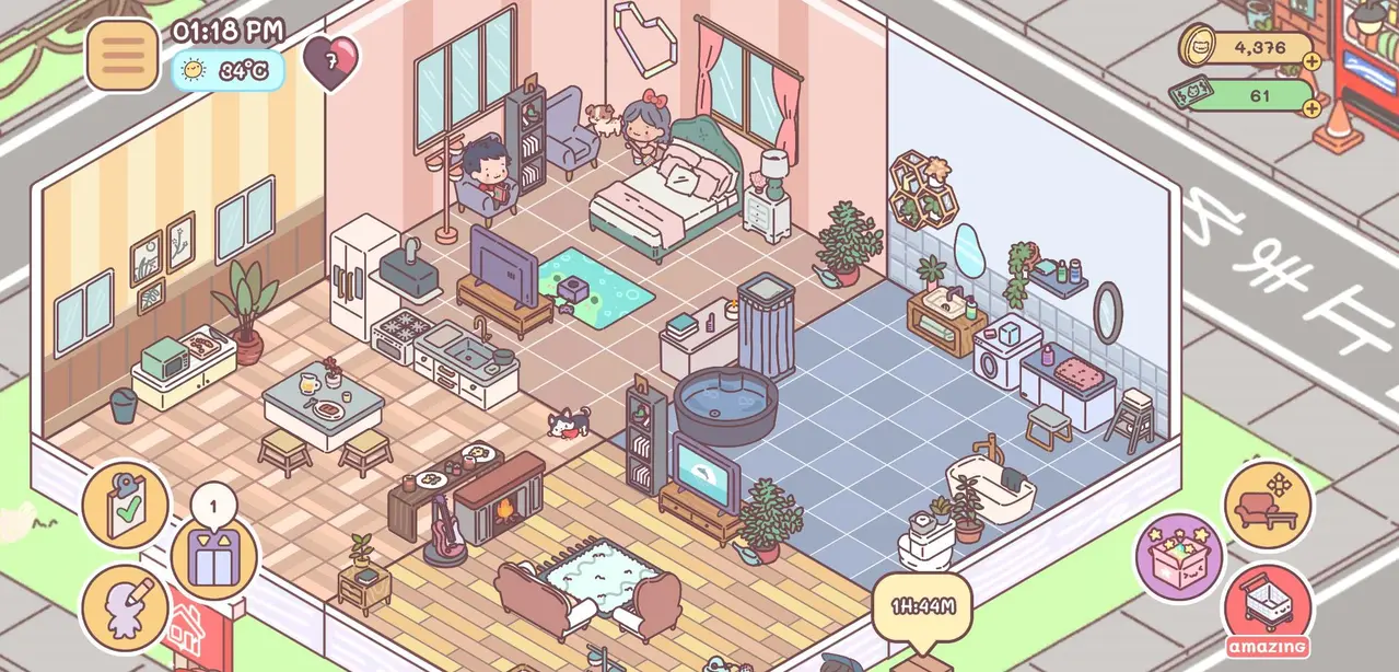 Pocket Love MOD APK gameplay overview