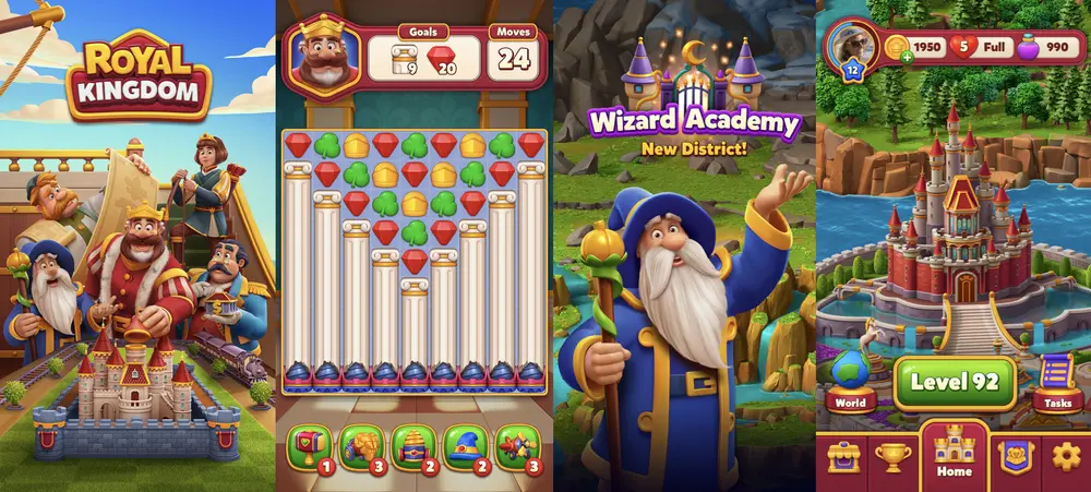 Royal Kingdom light strategy game