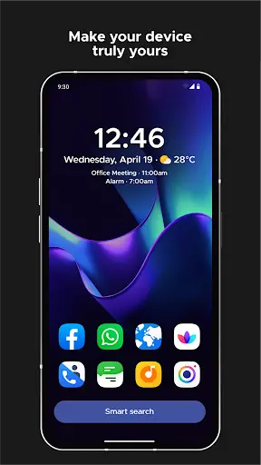 Smart Launcher 6 MOD APK screenshot 1