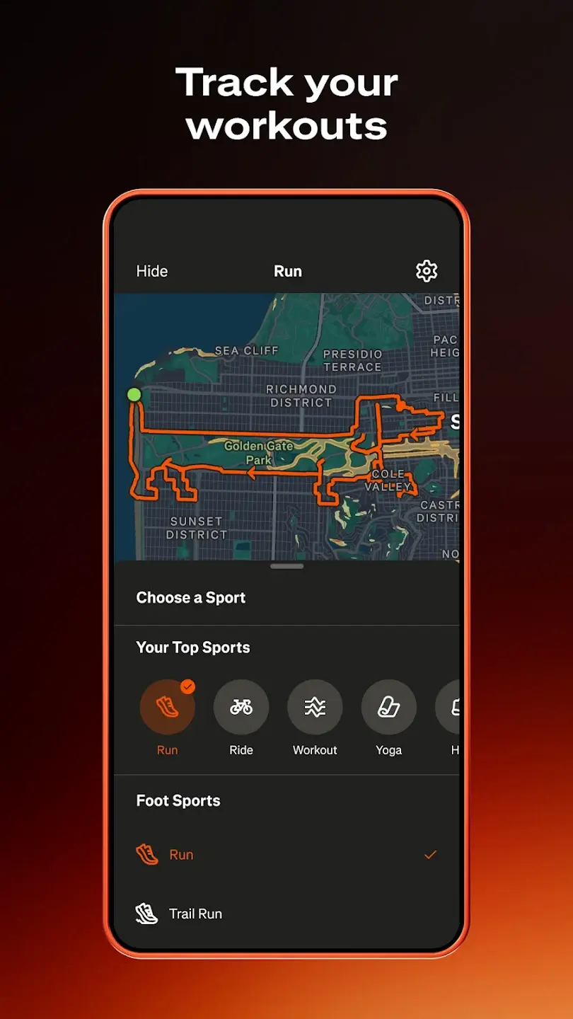 Strava MOD APK screenshot 1