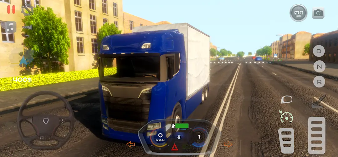 Truck Simulator Europe long haul truck driving gameplay