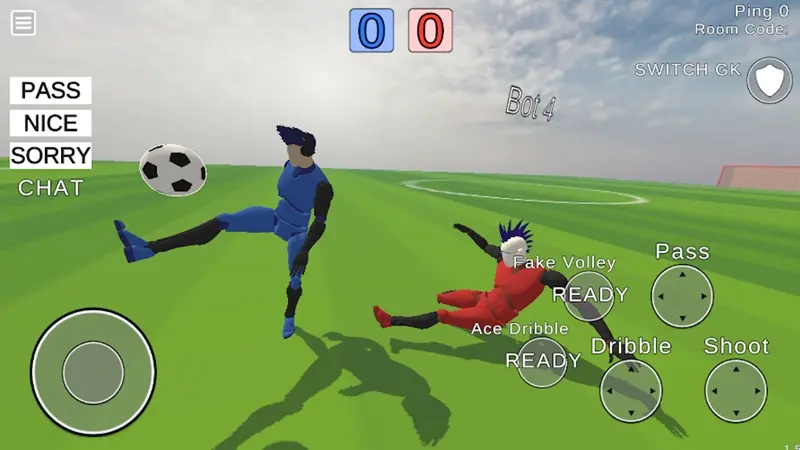 Unmatched EGO football gameplay action
