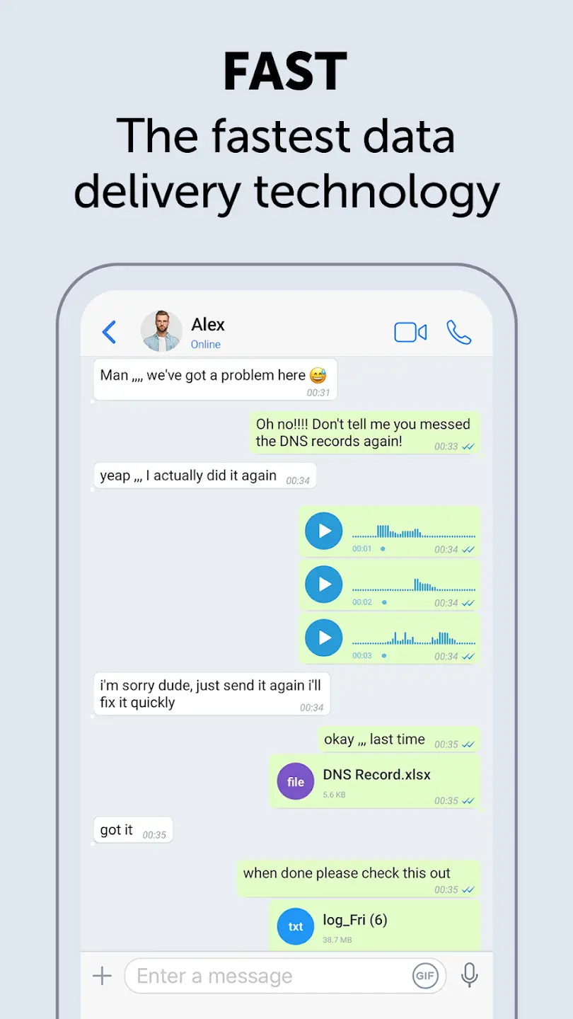 Zangi Private Messenger MOD APK screenshot 2