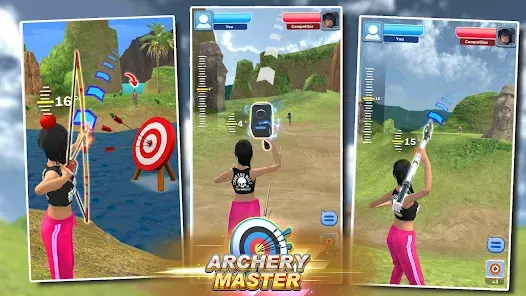 Archery Clash competitive archery duel