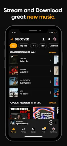 Audiomack MOD APK screenshot 1