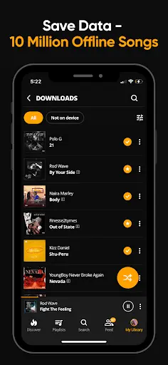 Audiomack MOD APK screenshot 2