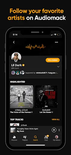 Audiomack MOD APK screenshot 4