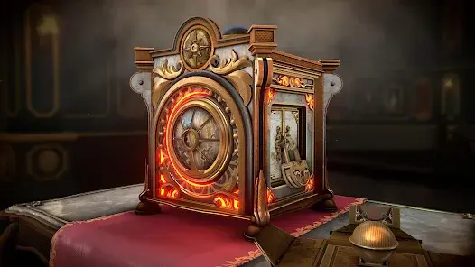 Boxes Lost Fragments gameplay mechanical puzzle box