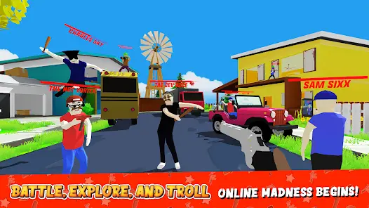 Dude Theft Wars MOD APK screenshot 3