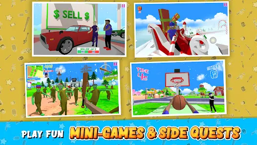 Dude Theft Wars MOD APK screenshot 4