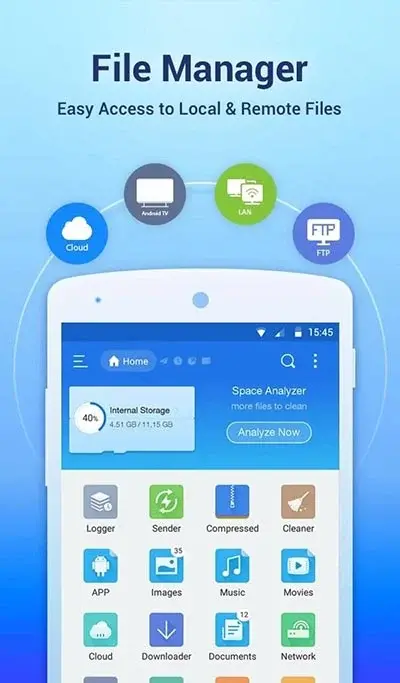 ES File Explorer MOD APK screenshot 1