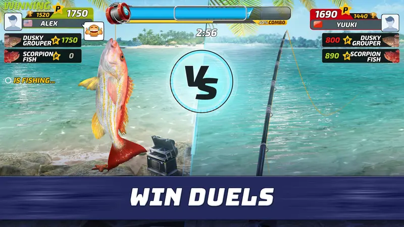Fishing Clash PvP mode