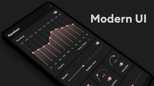Flat Equalizer MOD APK screenshot 1