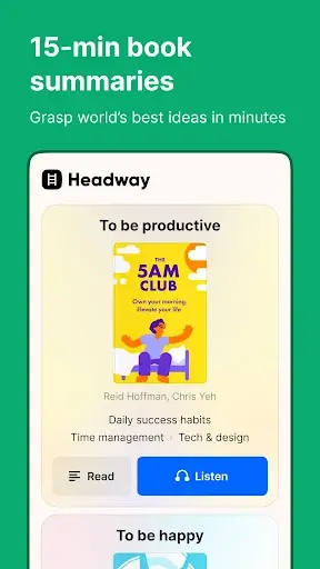 Headway APK screenshot 3
