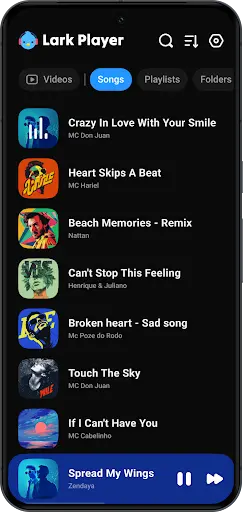 Lark Player APK screenshot 1