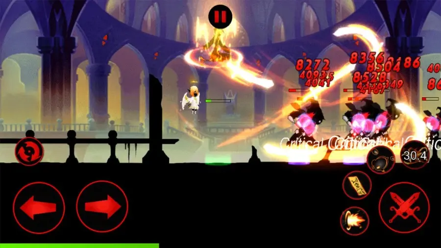 Special ability effects in League of Stickman
