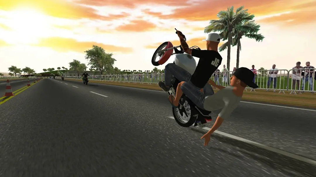 Moto Wheelie 3D wheelie gameplay